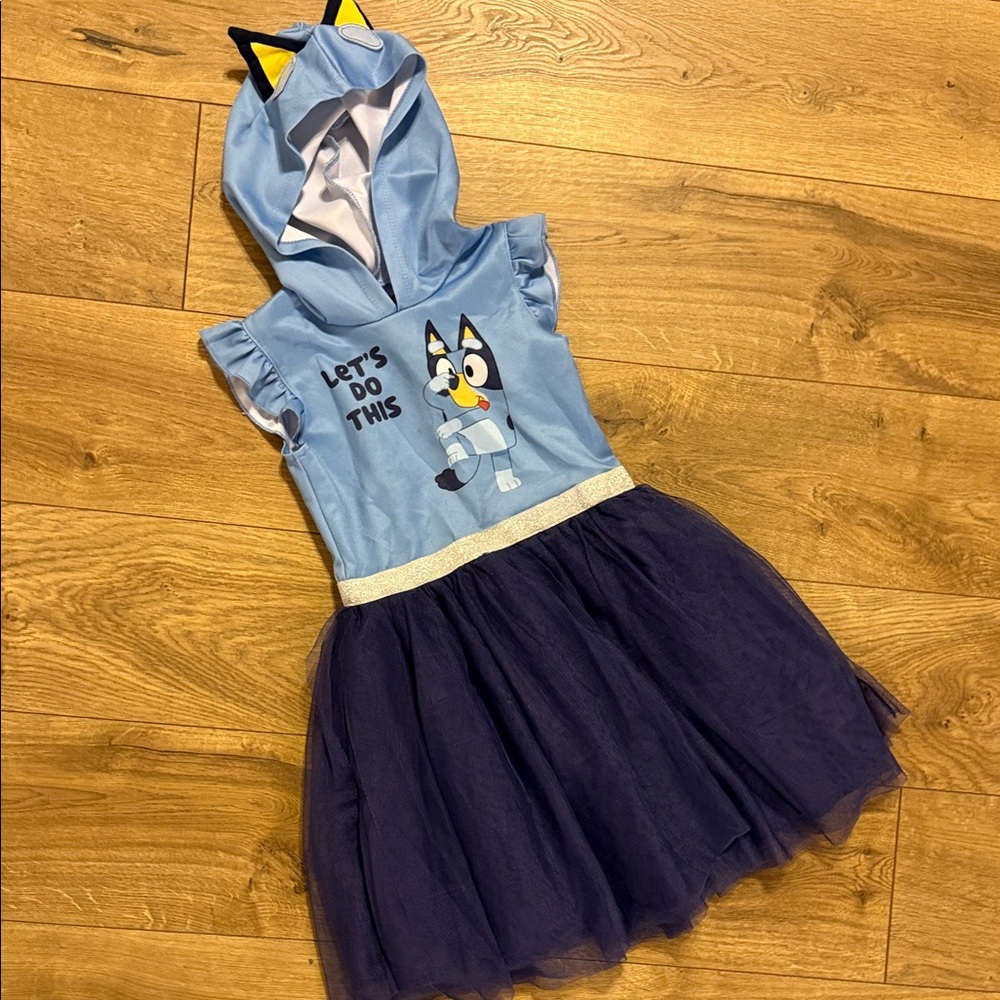 Bluey Kids Costume with Hood
